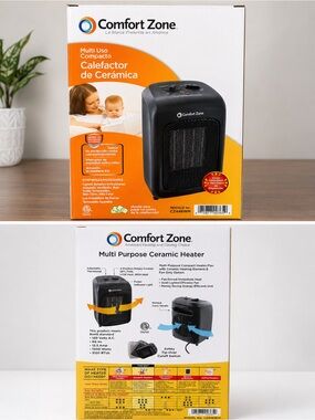 New Comfort Zone Multi-Purpose Space Heater